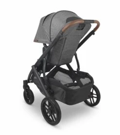 UPPAbaby Vista V2 Single-to-Double Stroller - Greyson (Charcoal Melange/Carbon/Saddle Leather) -Babyzen || Stokke || CHICCO Sales uppababy vista v2 single to double stroller greyson charcoal melange carbon saddle leather 46