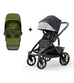 Veer Switch&Roll Stroller + Color Kit Bundle - Joshua Green