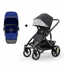 Veer Switch&Roll Stroller + Color Kit Bundle - Kai Blue